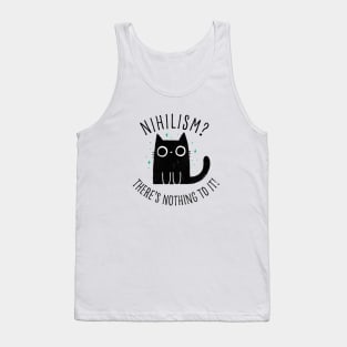 Nihilism Cat Tank Top